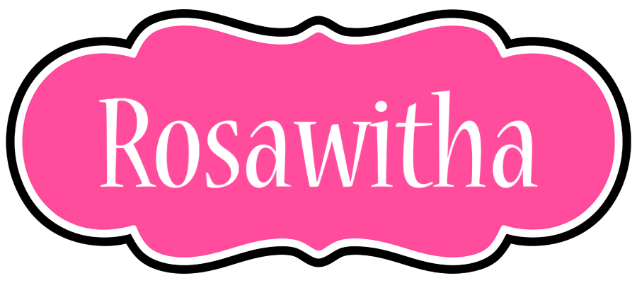Rosawitha invitation logo