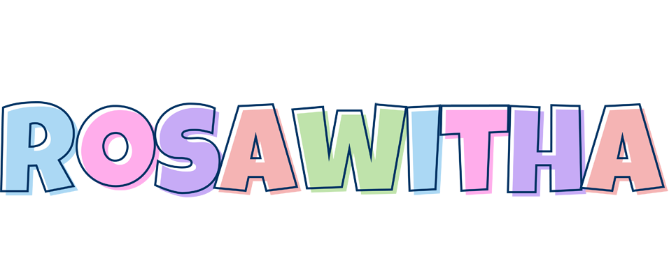 Rosawitha pastel logo