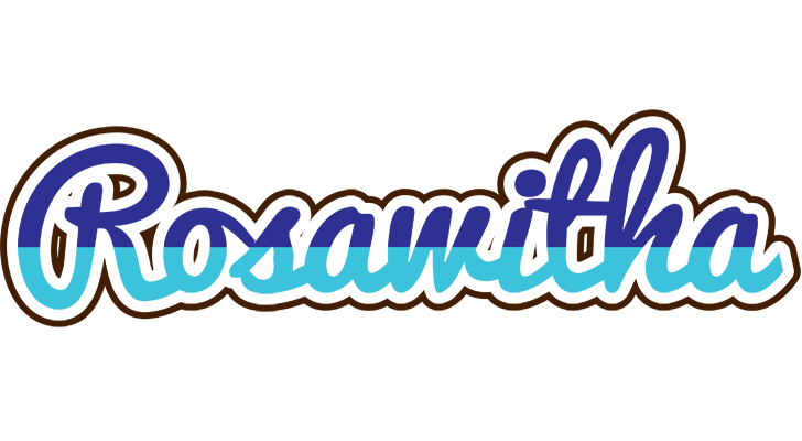 Rosawitha raining logo