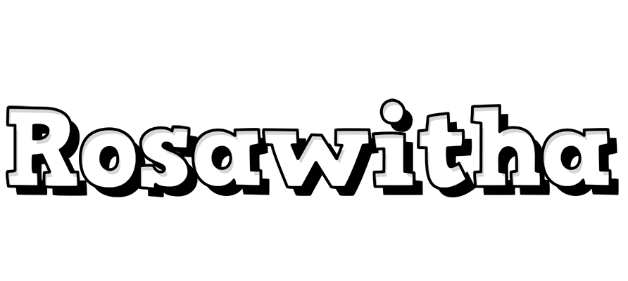 Rosawitha snowing logo