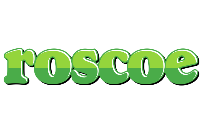 Roscoe apple logo
