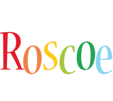 Roscoe birthday logo