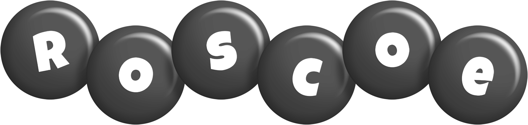 Roscoe candy-black logo