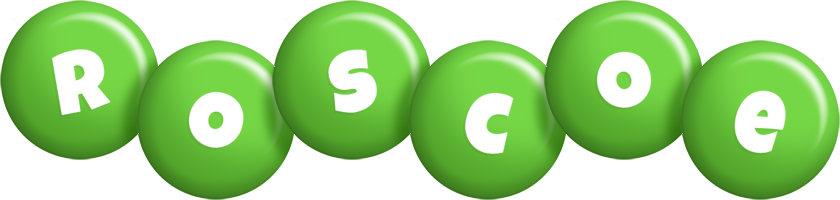 Roscoe candy-green logo