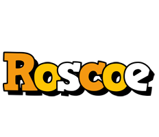 Roscoe cartoon logo