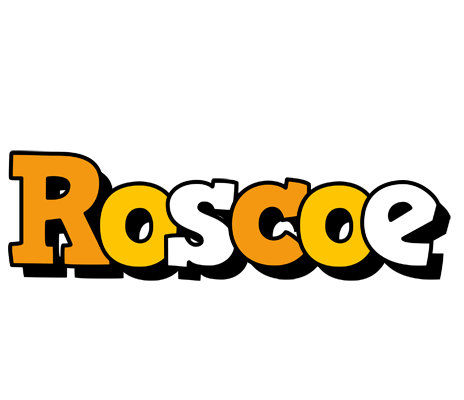 Roscoe cartoon logo