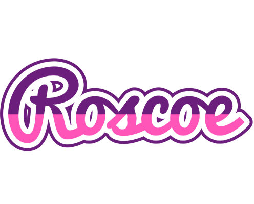 Roscoe cheerful logo