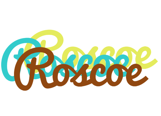 Roscoe cupcake logo