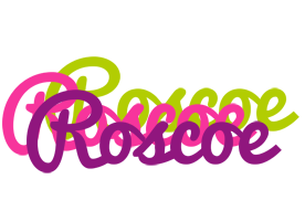 Roscoe flowers logo