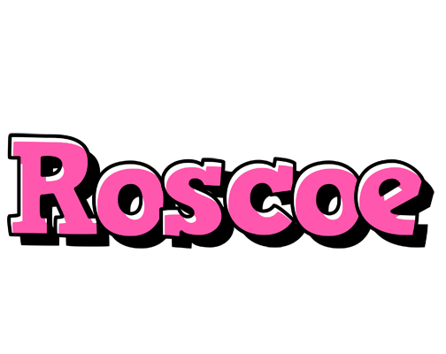 Roscoe girlish logo