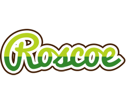 Roscoe golfing logo