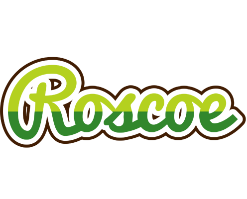 Roscoe golfing logo