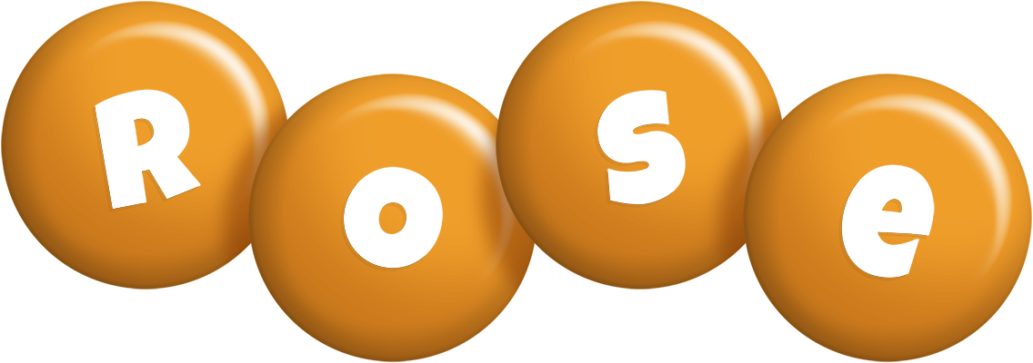 Rose candy-orange logo