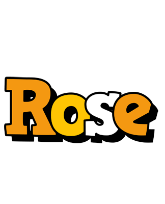 Rose cartoon logo