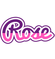 Rose cheerful logo