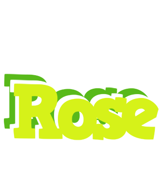 Rose citrus logo