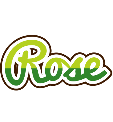 Rose golfing logo