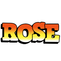 Rose sunset logo