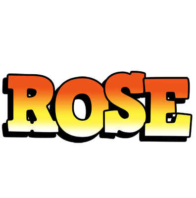 Rose sunset logo