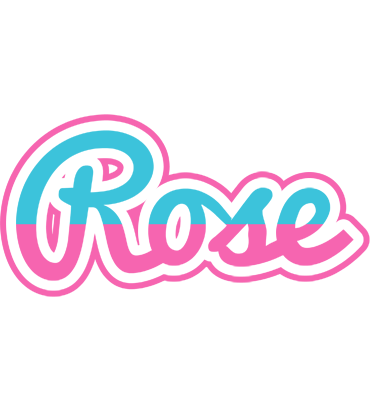 Rose woman logo