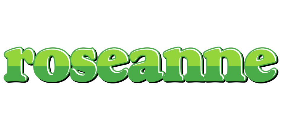 Roseanne apple logo