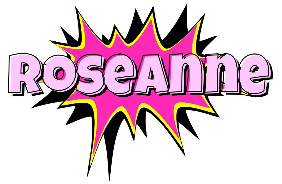 Roseanne badabing logo