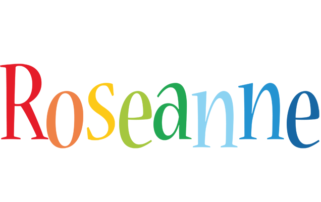 Roseanne birthday logo