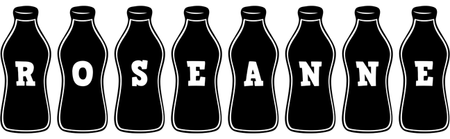 Roseanne bottle logo