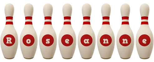 Roseanne bowling-pin logo