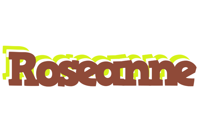 Roseanne caffeebar logo