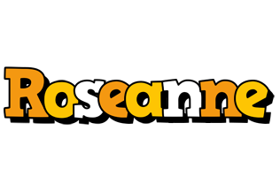 Roseanne cartoon logo