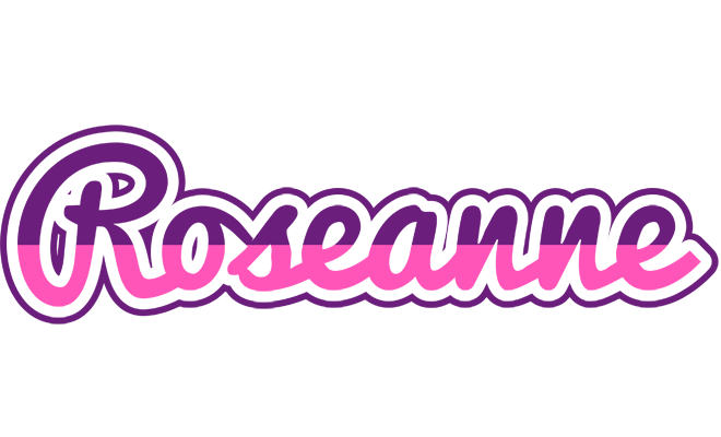 Roseanne cheerful logo