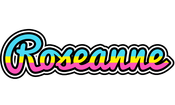 Roseanne circus logo