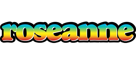 Roseanne color logo