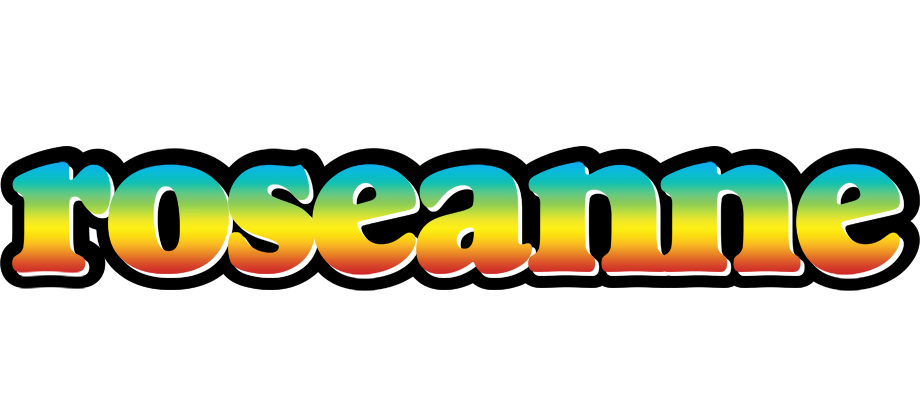 Roseanne color logo
