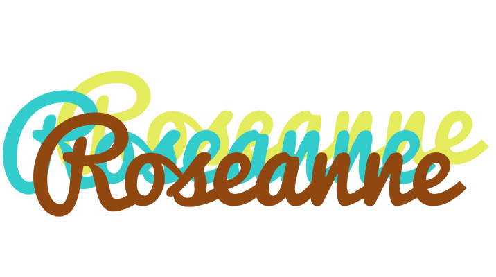 Roseanne cupcake logo
