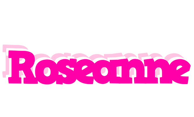 Roseanne dancing logo