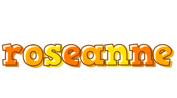 Roseanne desert logo