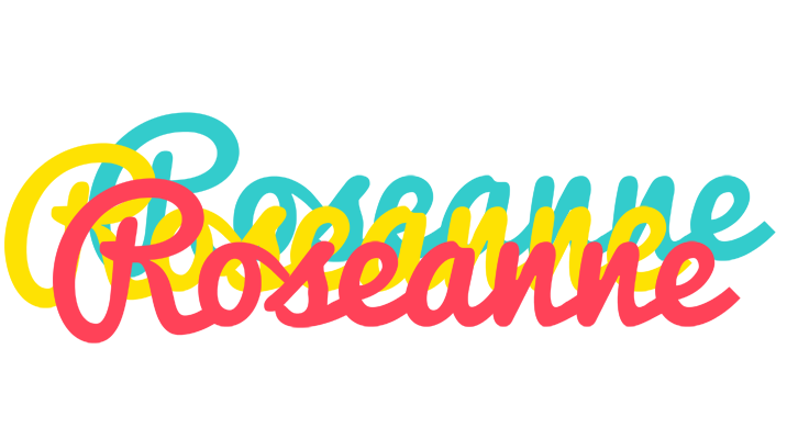 Roseanne disco logo