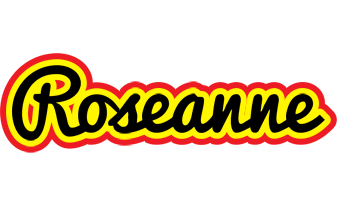 Roseanne flaming logo