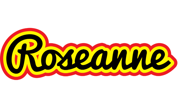 Roseanne flaming logo