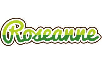 Roseanne golfing logo