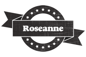 Roseanne grunge logo