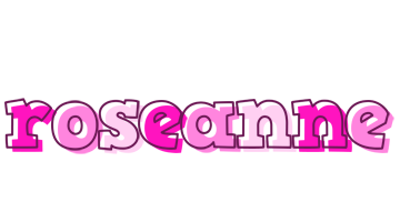 Roseanne hello logo