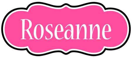 Roseanne invitation logo