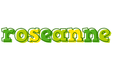 Roseanne juice logo