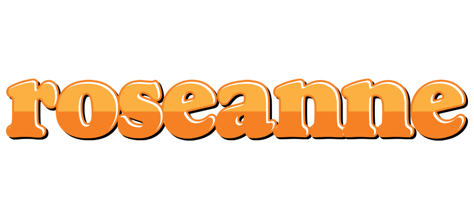 Roseanne orange logo