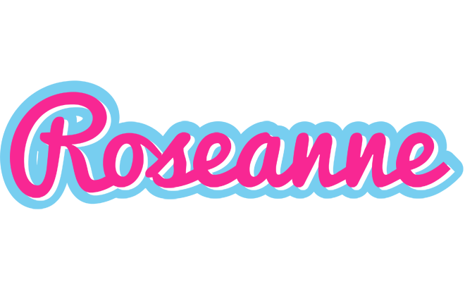 Roseanne popstar logo