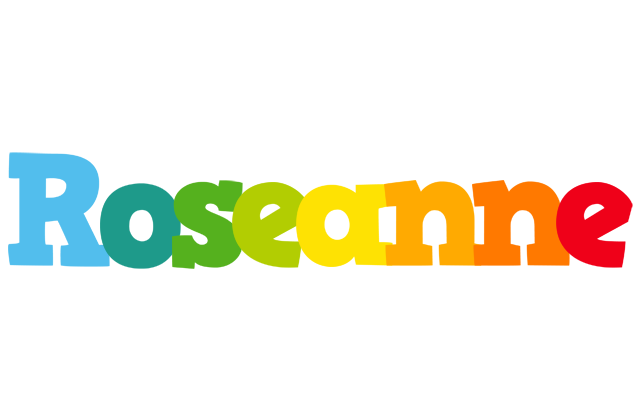 Roseanne rainbows logo