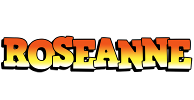 Roseanne sunset logo